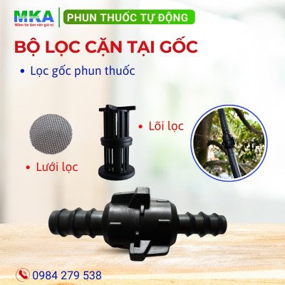 Bộ lọc gốc phun thuốc tự động MKA