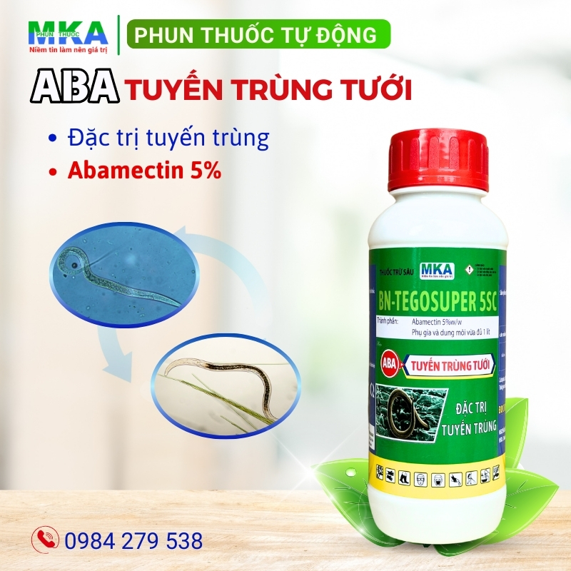 Aba tuyến trùng tưới MKA