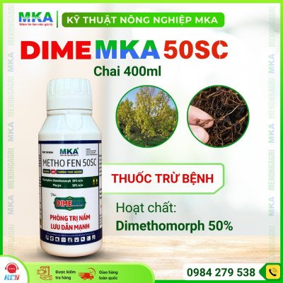 Thuốc bệnh Dime MKA dạng SC hoạt chất Dimethomorph