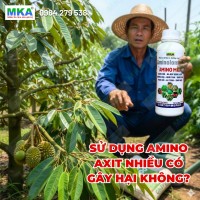 Sử dụng Phân bón Amino axit quá nhiều có gây hại không (1)