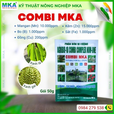 Phân bón lá vi lượng combi MKA