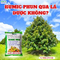Humic phun qua lá được không