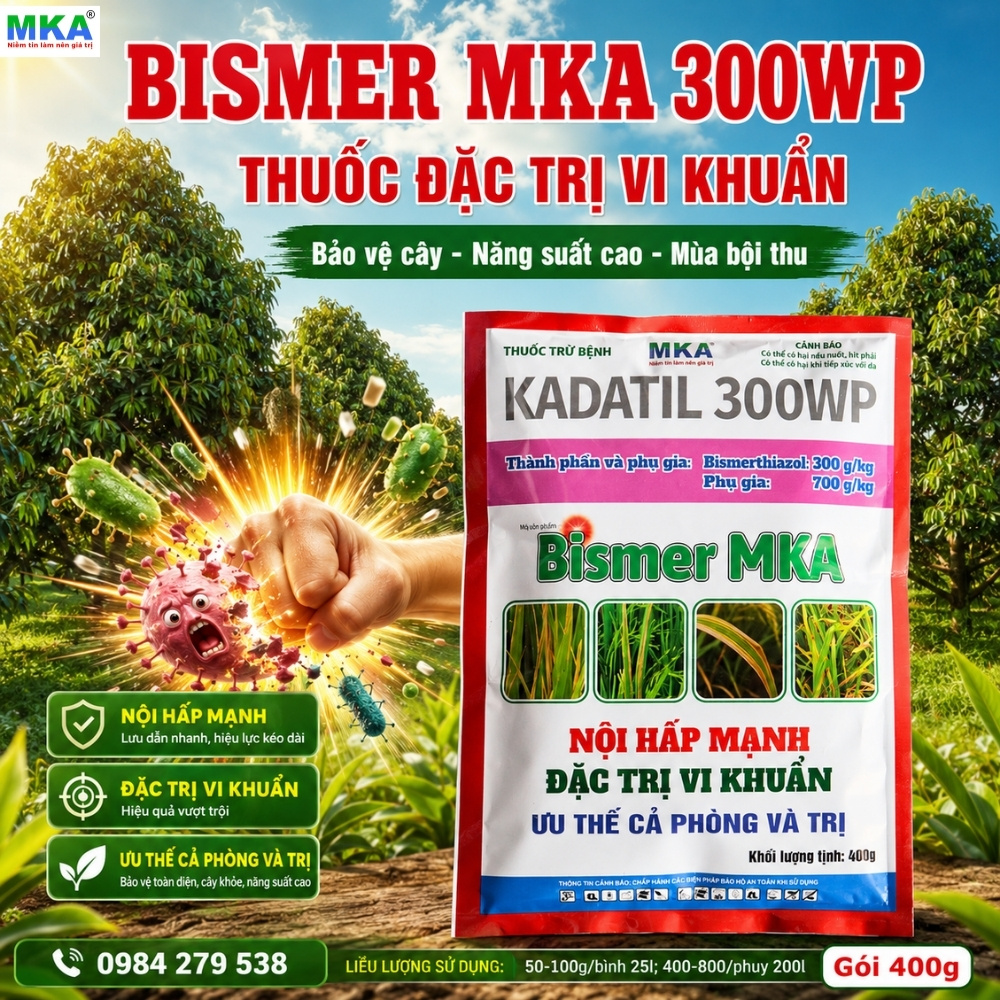 Thuốc đặc trị vi khuẩn hoạt chất Bismerthiazol  (1)