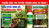 Thuốc tuyến trùng, đặc trị tuyến trùng MKA khuyến mãi mua 10 tặng 1
