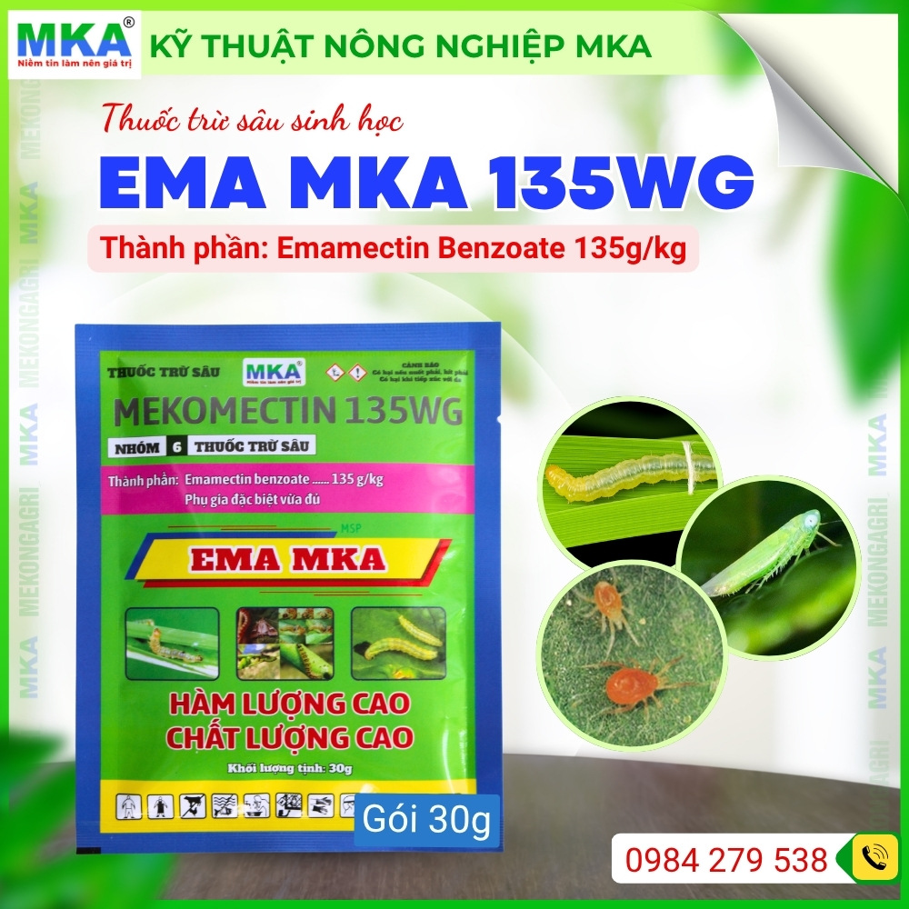 Ema MKA hoạt chất Emamectin benzoate 135wg (1)