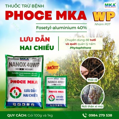 Phoce mka hoạt chất fosetyl aluminium