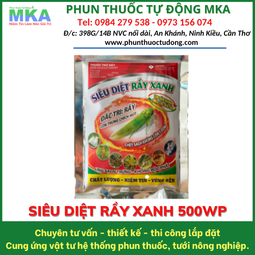 siêu diệt rầu xanh phun thuốc tự động MKA