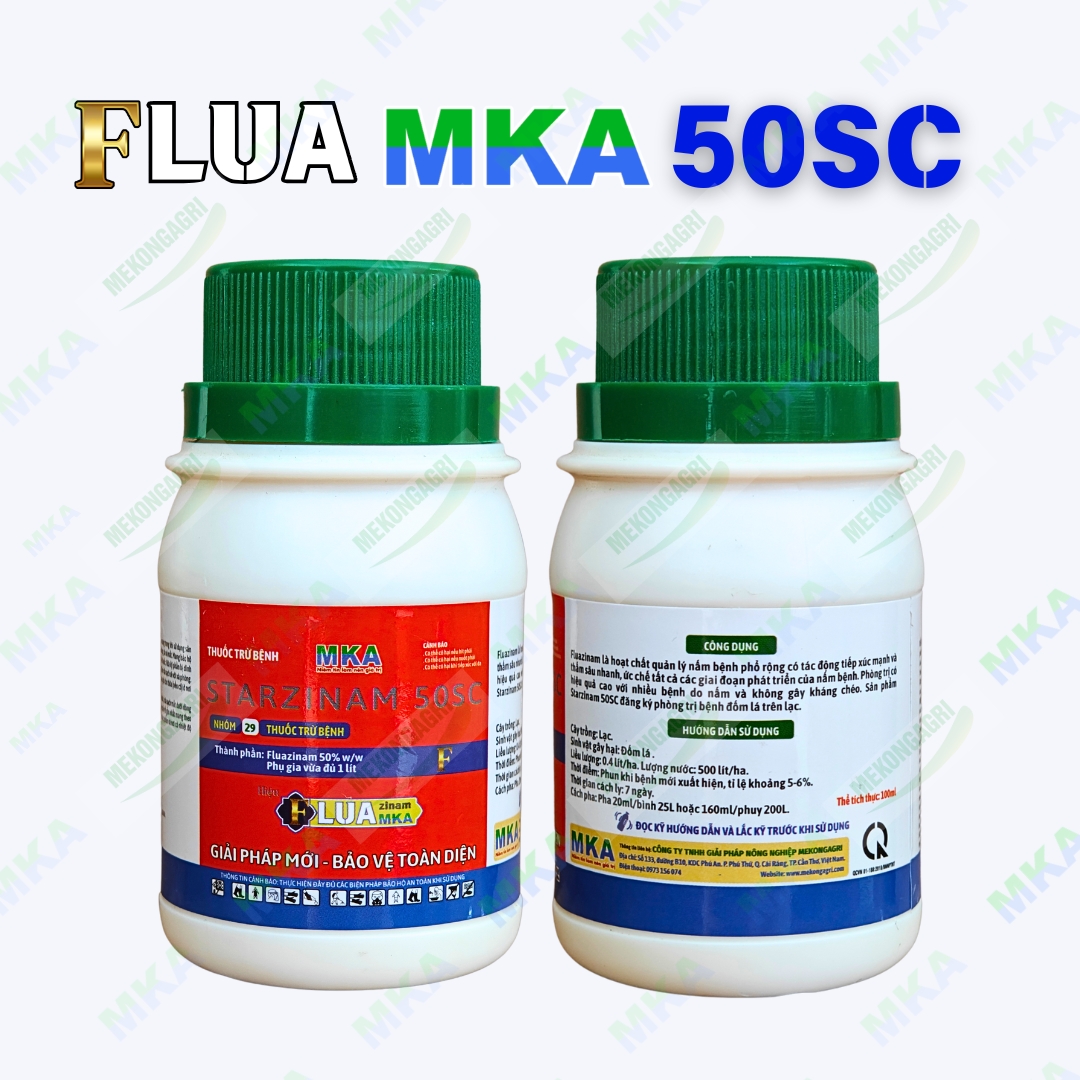 Flua MKA 50SC thuốc trừ bệnh hoạt chất mới fluazinam 50% diệt nấm hiệu ...