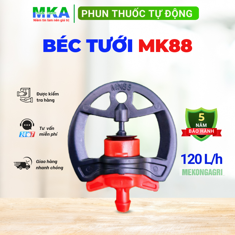 Béc tưới cây MK88 lưu lượng 120L/h