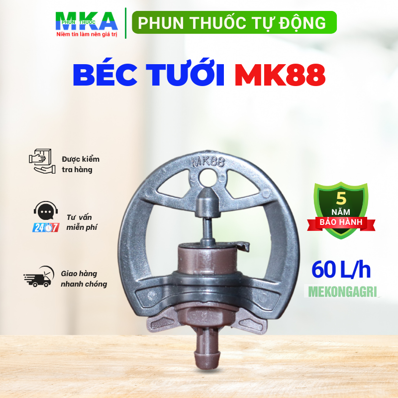 Béc tưới MK88 lưu lượng 60 L/h