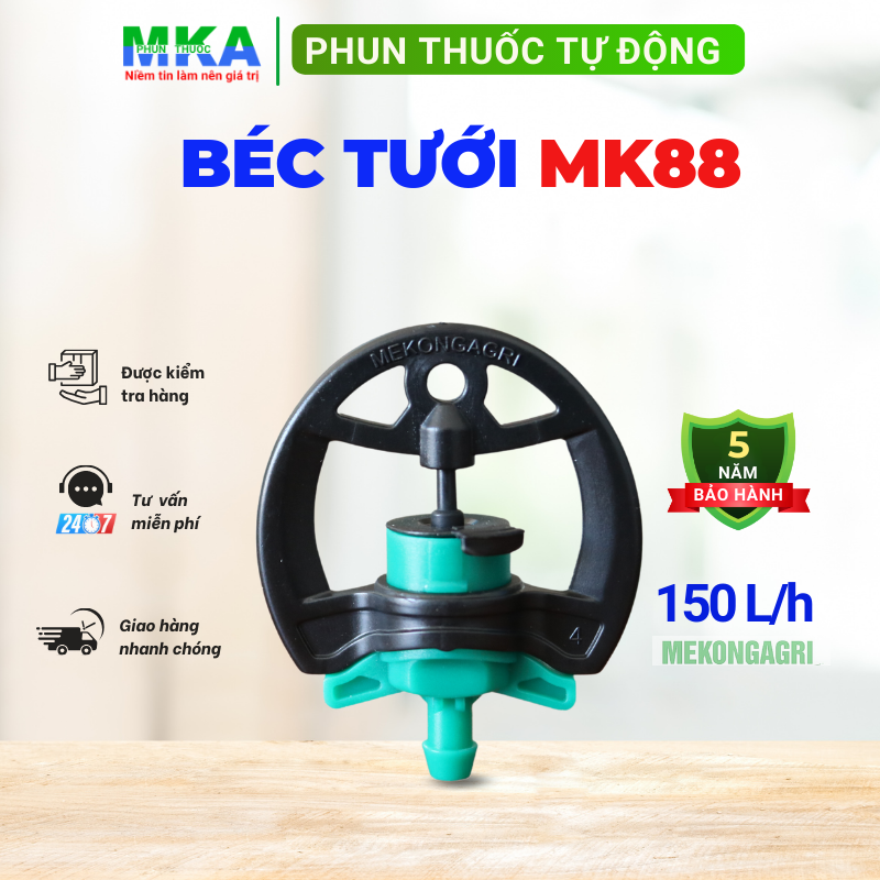 Béc tưới MK88 lưu lượng 90L/h