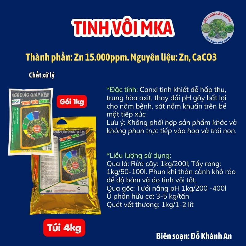 Tinh vôi MKA